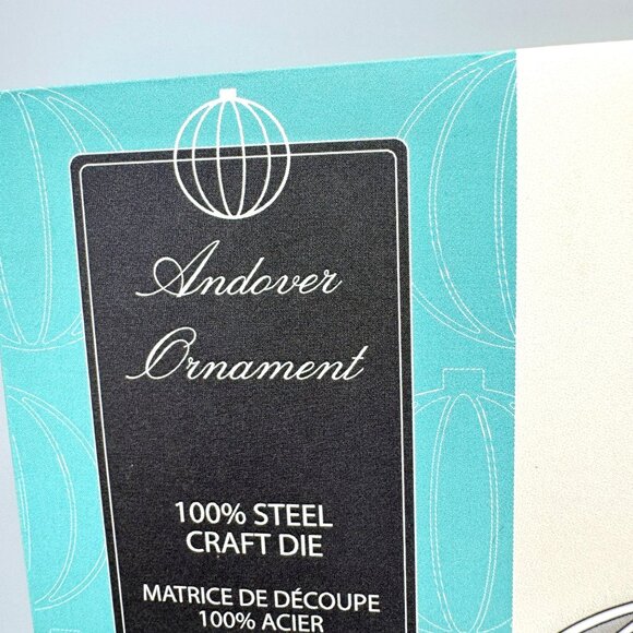 Memory Box Andover Ornament & Snowy Tree Landscape Cutting Dies Set - Picture 8 of 8